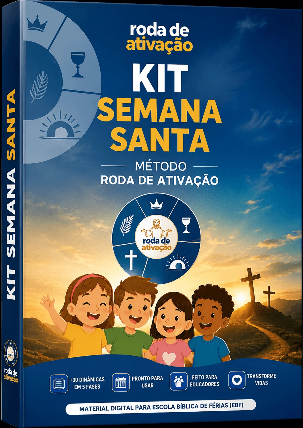 Capa do Kit Semana Santa — Ebook digital